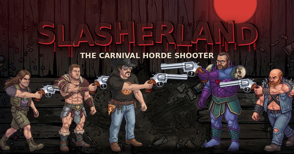 The five survivors of Slasherland